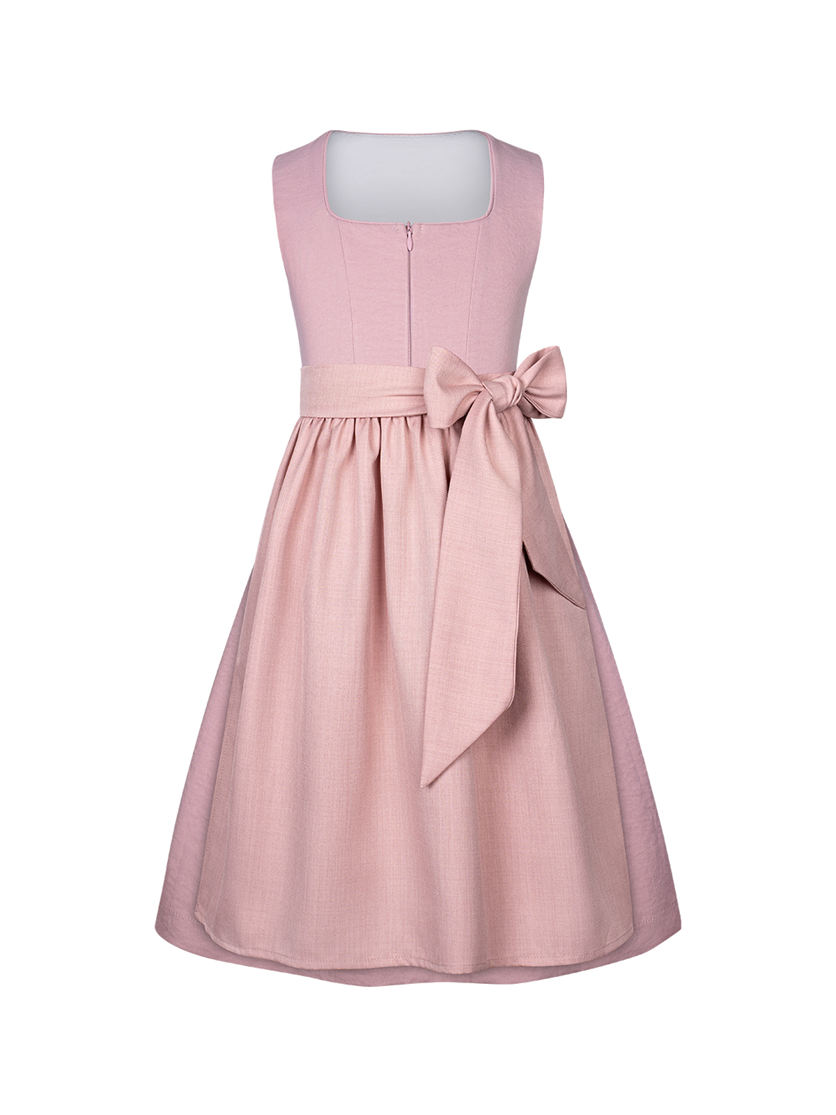 Dunkelroten Dirndl