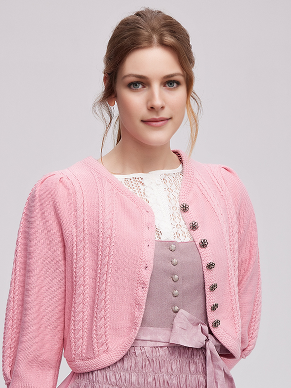 Dirndl Pink Grün – Eleganz und Tradition vereint